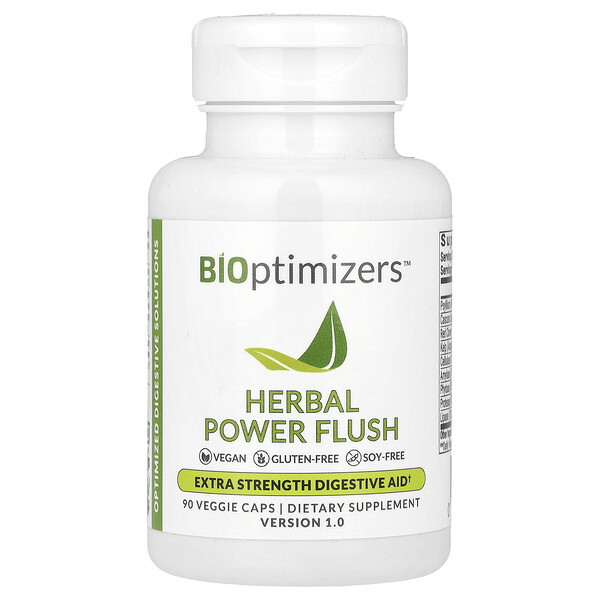 Herbal Power Flush, 90 Veggie Caps (Вегетарианские капсулы) BIOptimizers