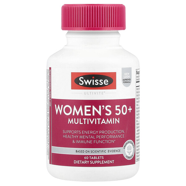 Women's 50+ Multivitamin, 60 Tablets (Таблетки) Swisse