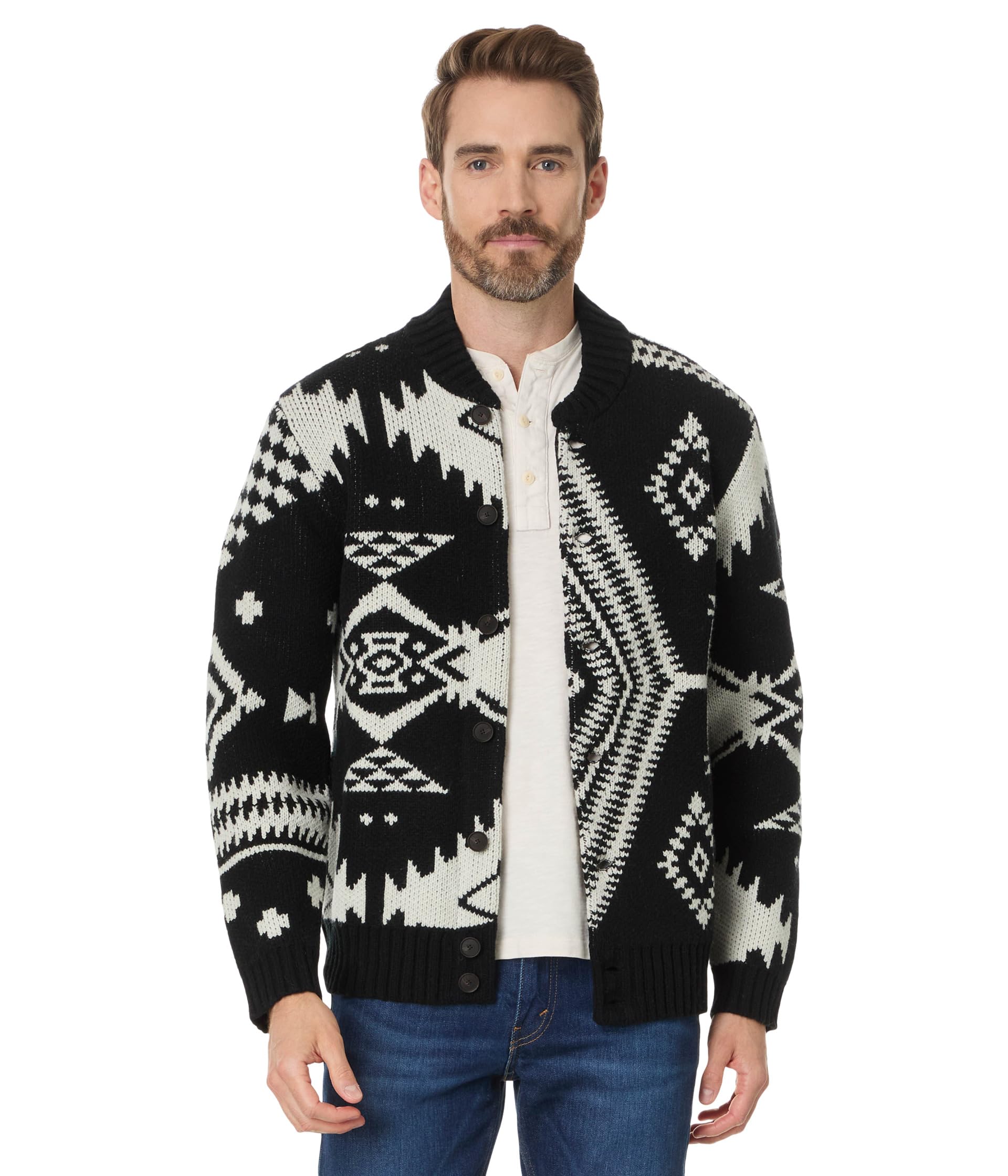 Мужской Кардиган Pendleton Patchwork Icons Bomber Pendleton