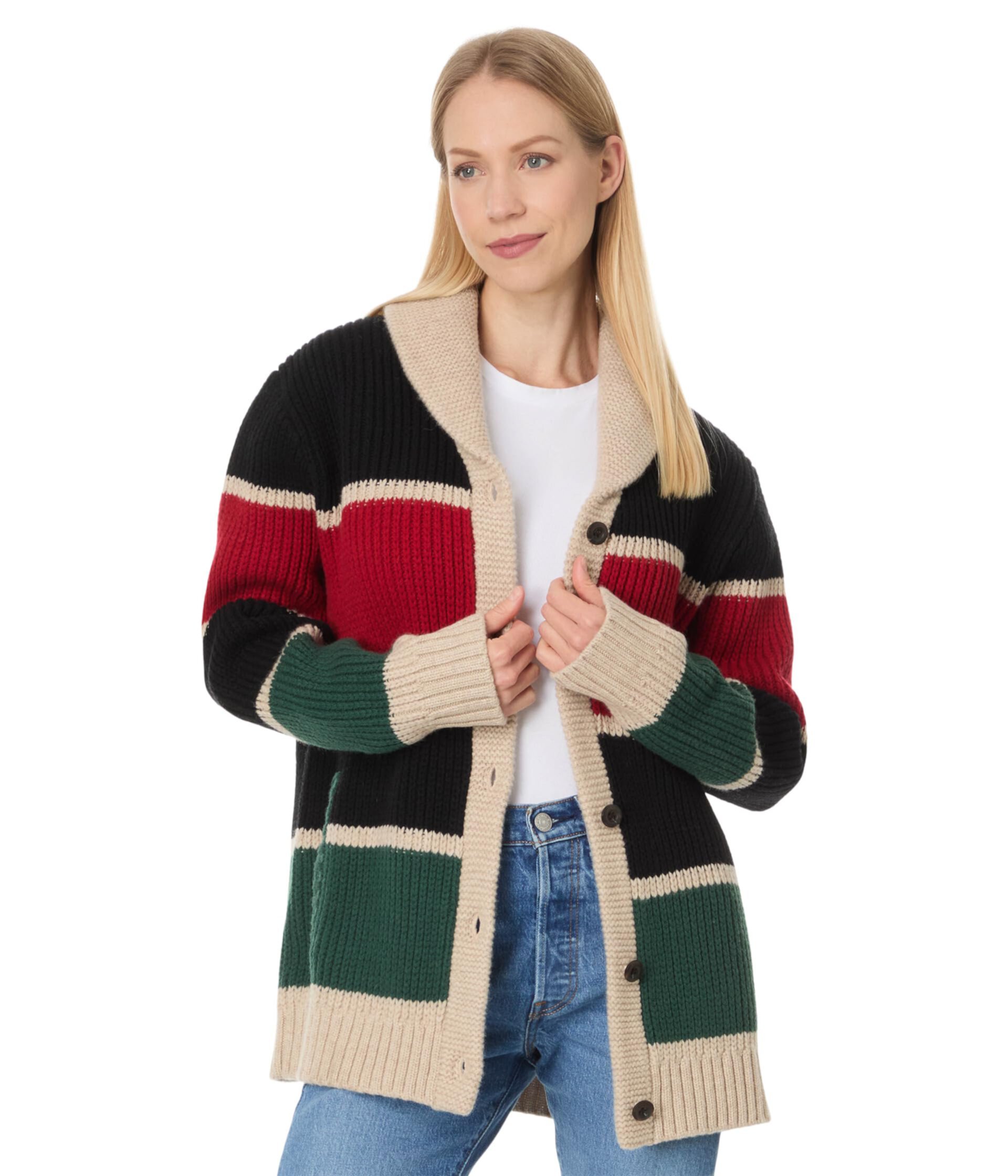 Женский Свитер Pendleton Ranger Stripe Cardigan Pendleton