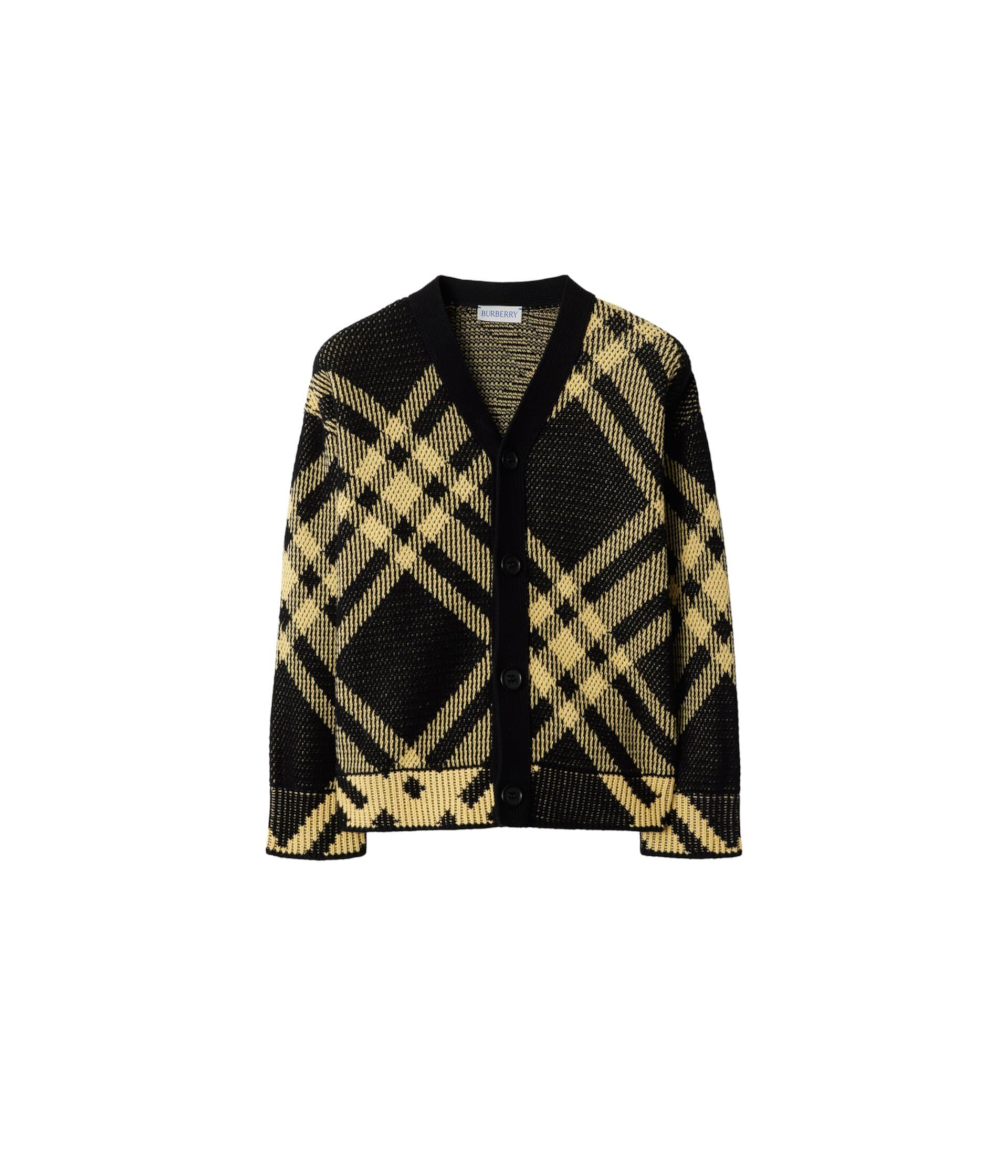 Детский Свитер Burberry Baile Check Cardigan Burberry