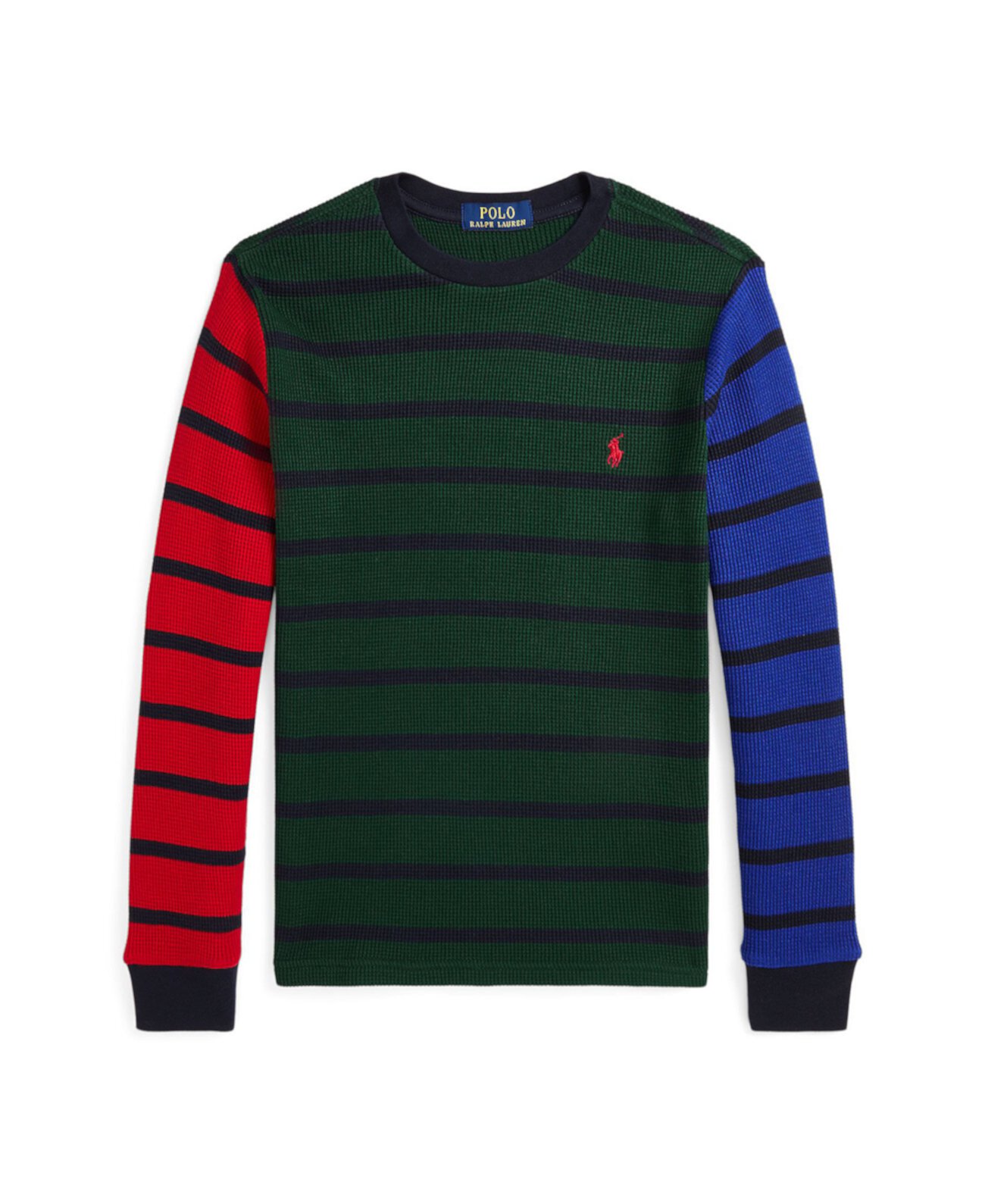  Рубашка Polo Ralph Lauren Waffle-Knit Long Sleeve Polo Ralph Lauren