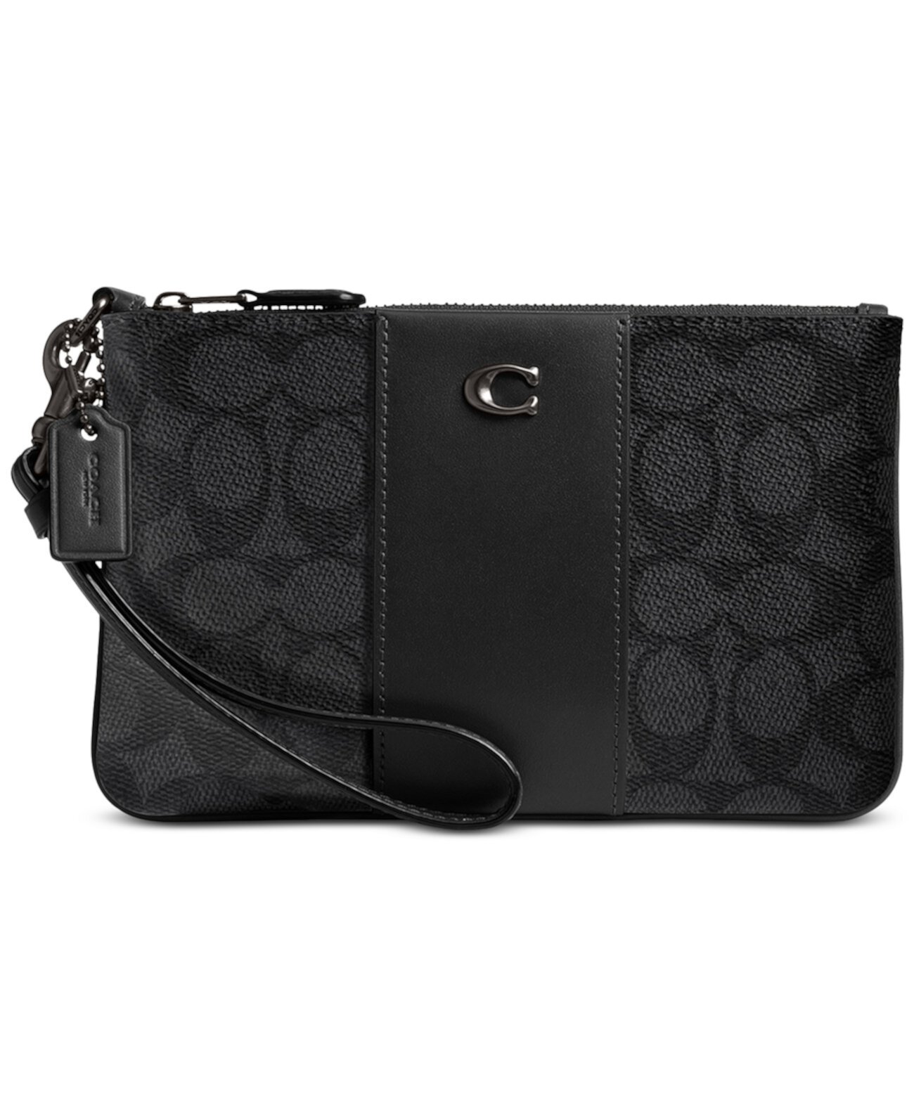 Кошелек COACH Signature Coated Canvas COACH