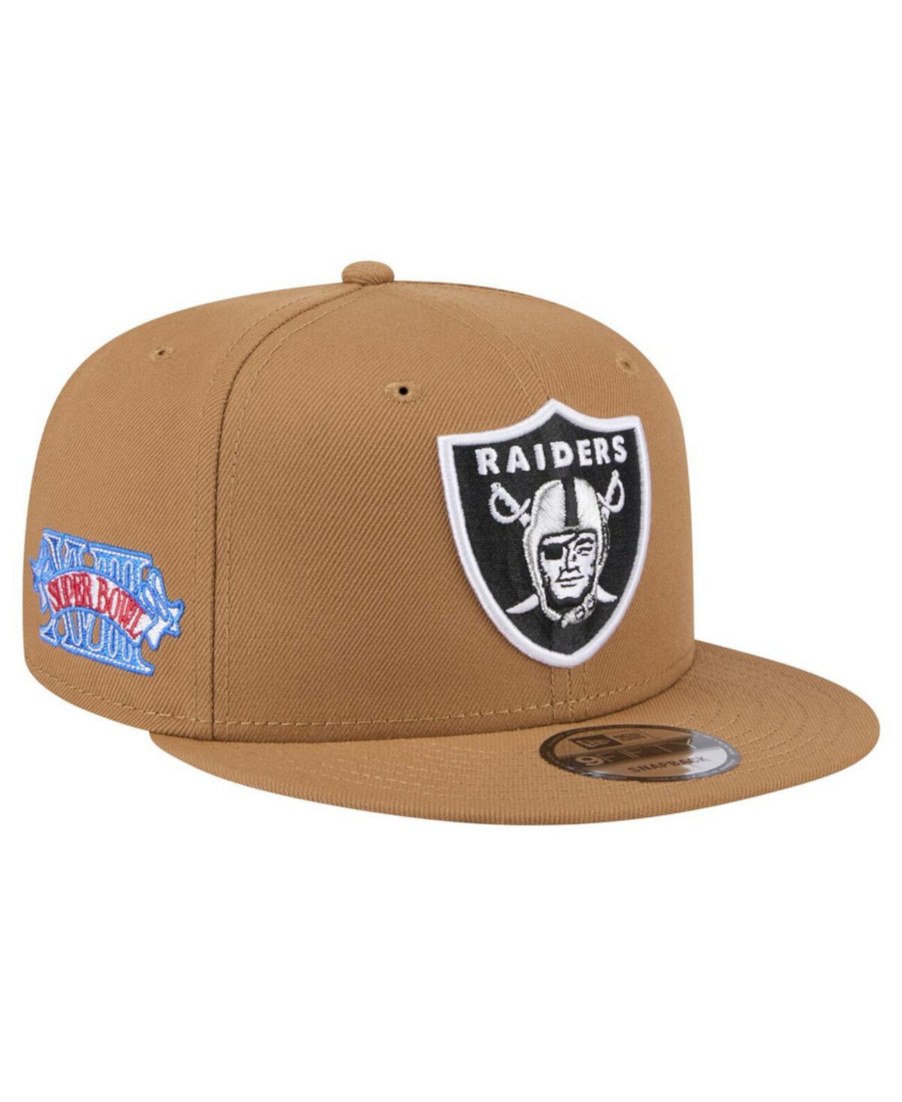 Кепка New Era Brown Las Vegas Raiders Color Pack Side Patch 9FIFTY Snapback New Era