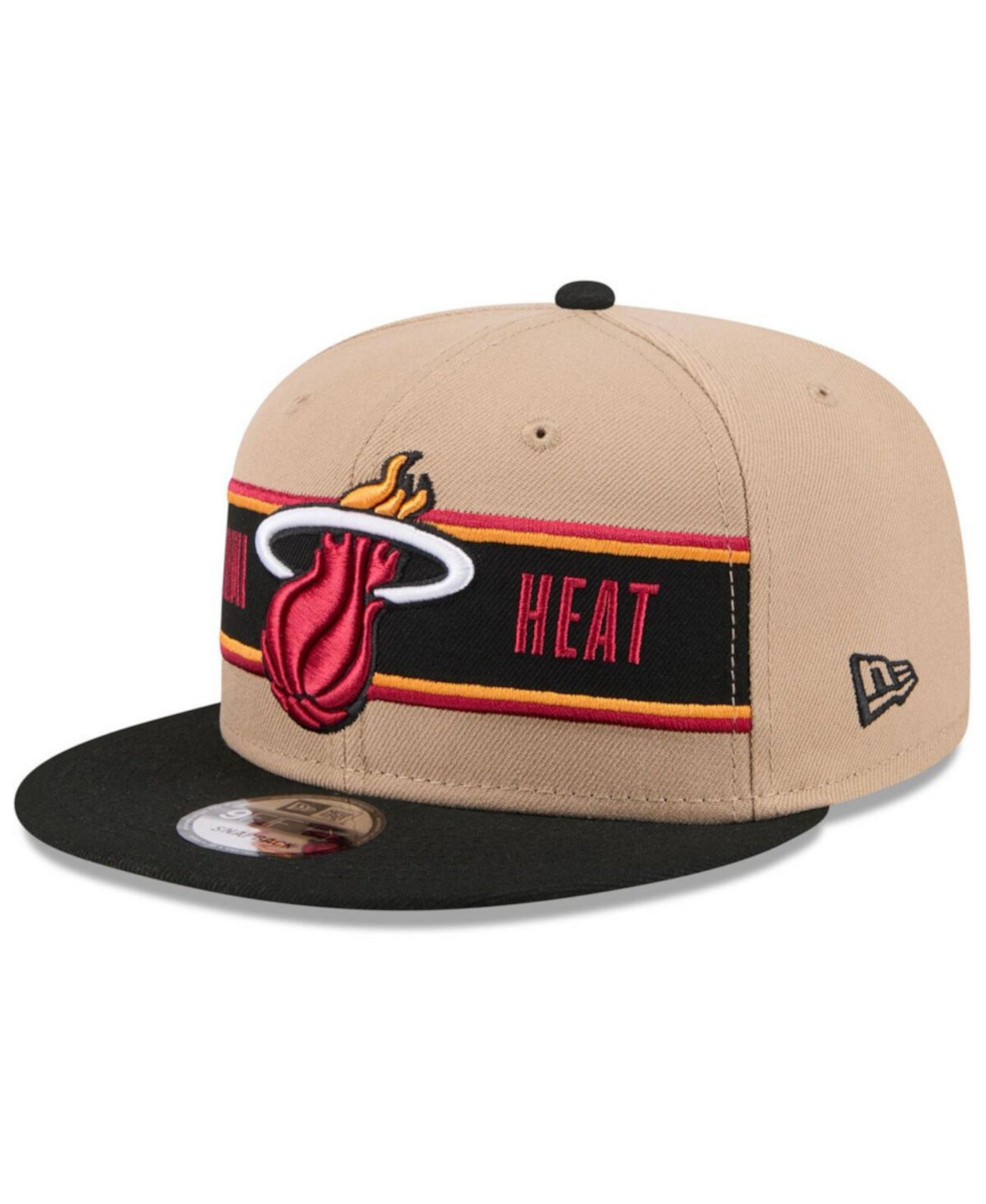 Кепка New Era Miami Heat 2024 NBA Draft 9FIFTY Snapback New Era