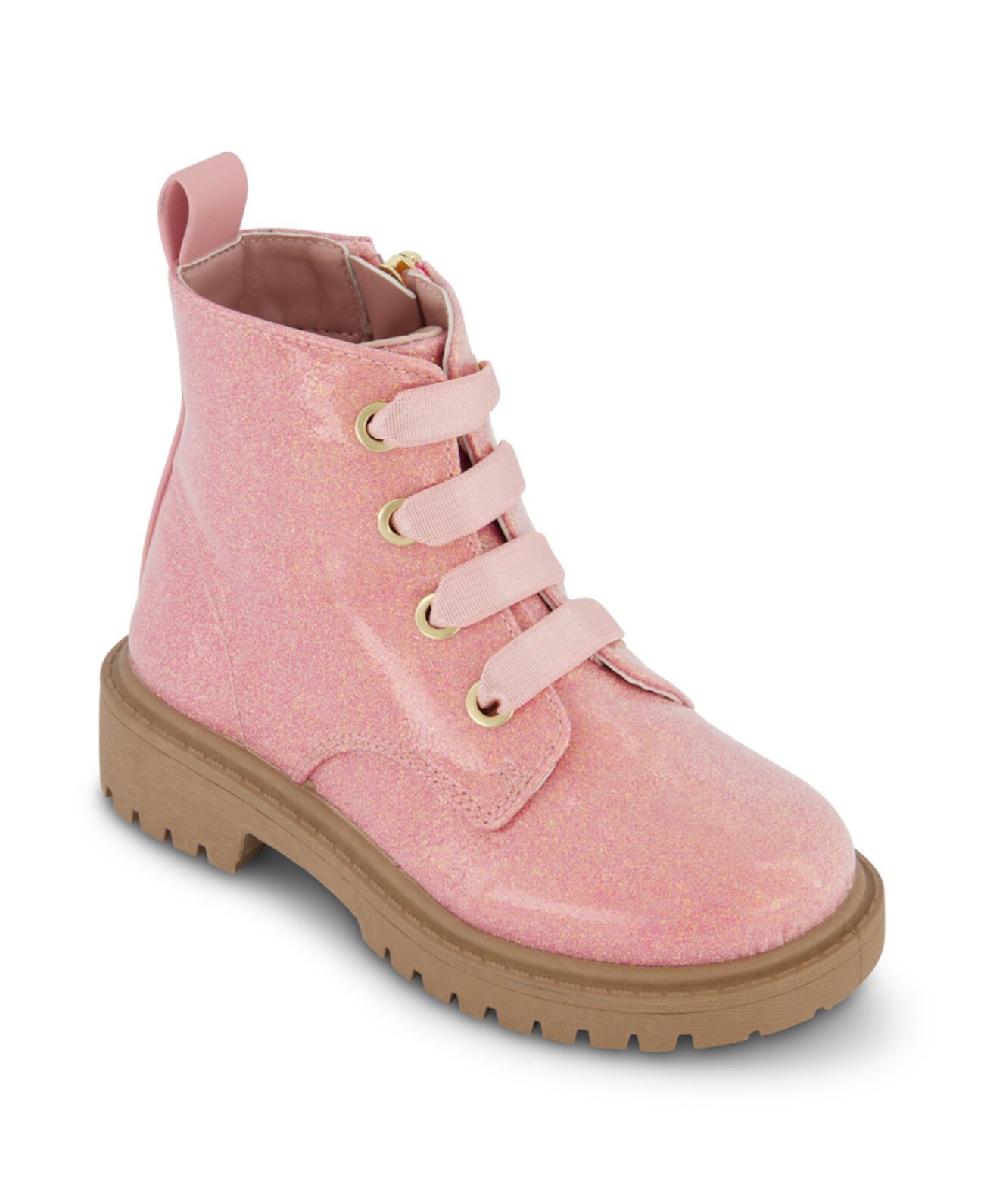 Toddler Girls Combat Emilia Moto Ankle Bootie SAM & LIBBY