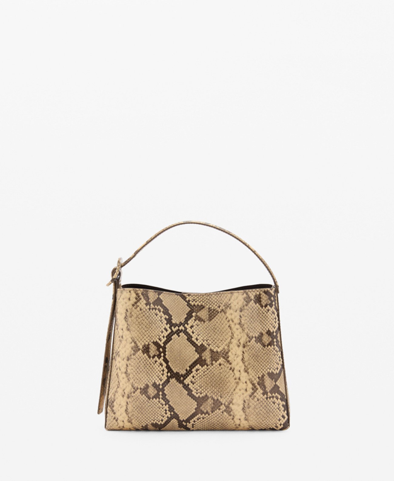 Women's Snakeskin Effect Bag MANGO