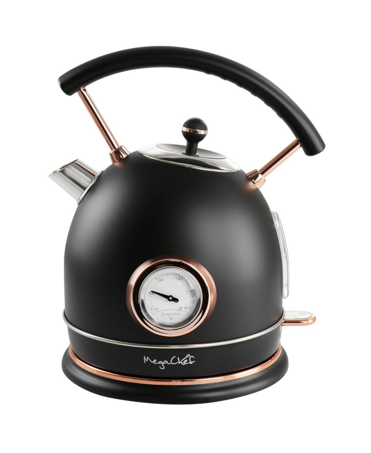 1.8 Liter Half Circle Electric Kettle with Thermostat MegaChef