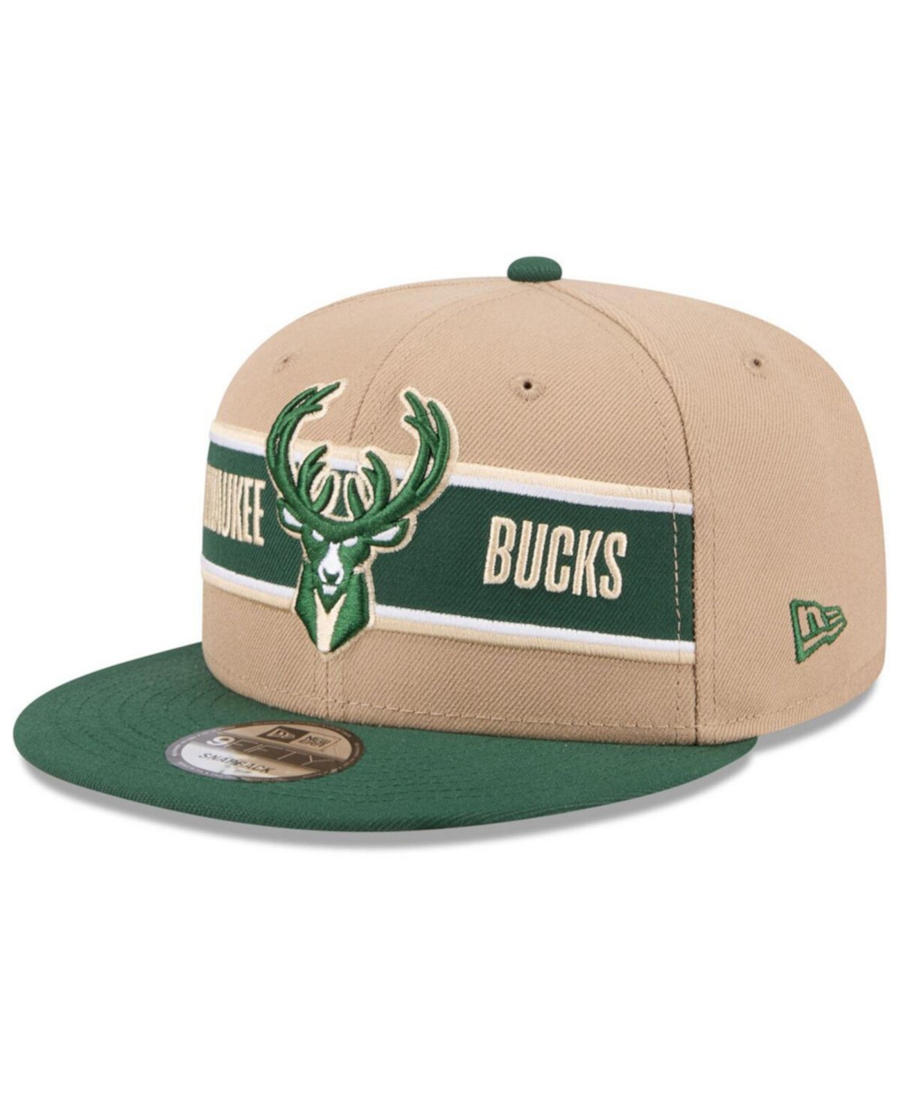 Кепка New Era Мильвуки Бакс 2024 NBA Draft 9FIFTY Snapback New Era