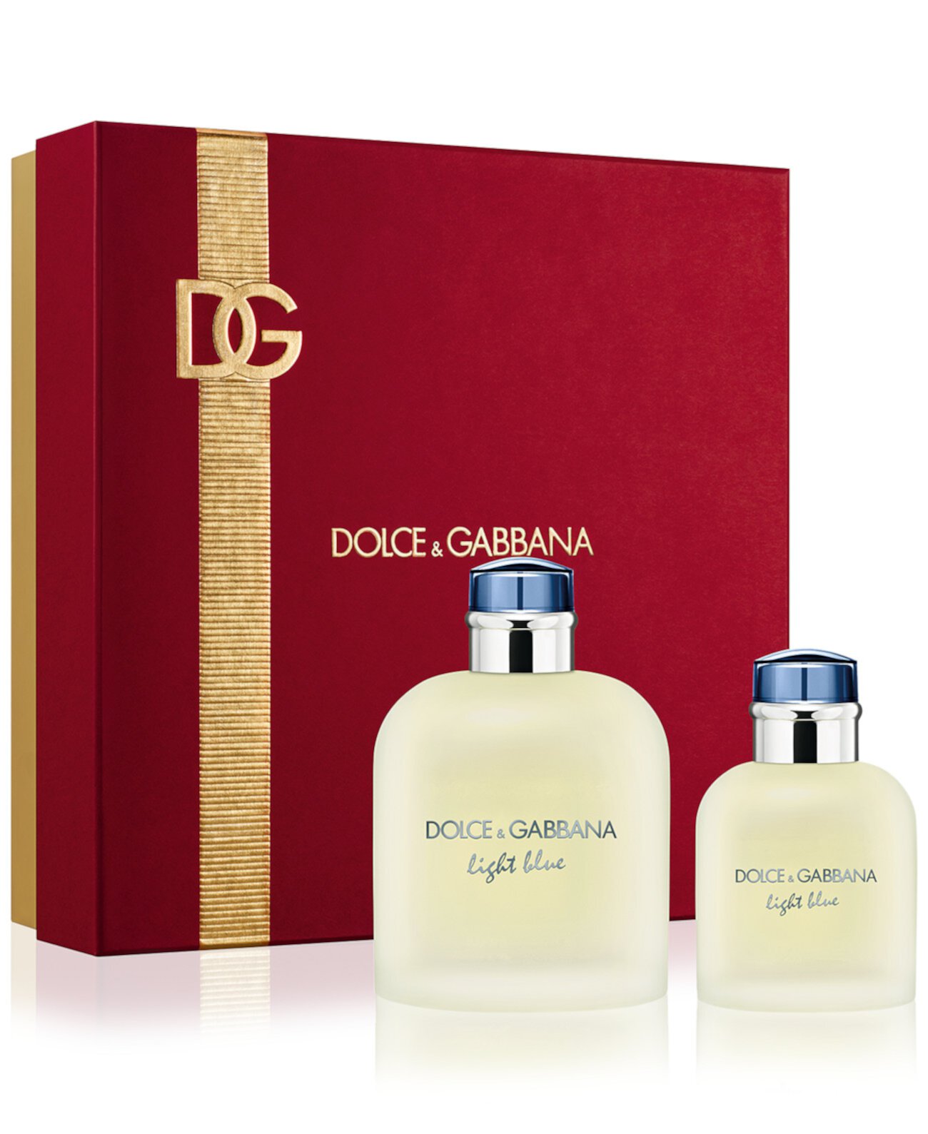 Набор из 2-х парфюмов Light Blue Pour Homme Eau de Toilette, 200 мл и 75 мл, свежий древесный аромат Dolce & Gabbana