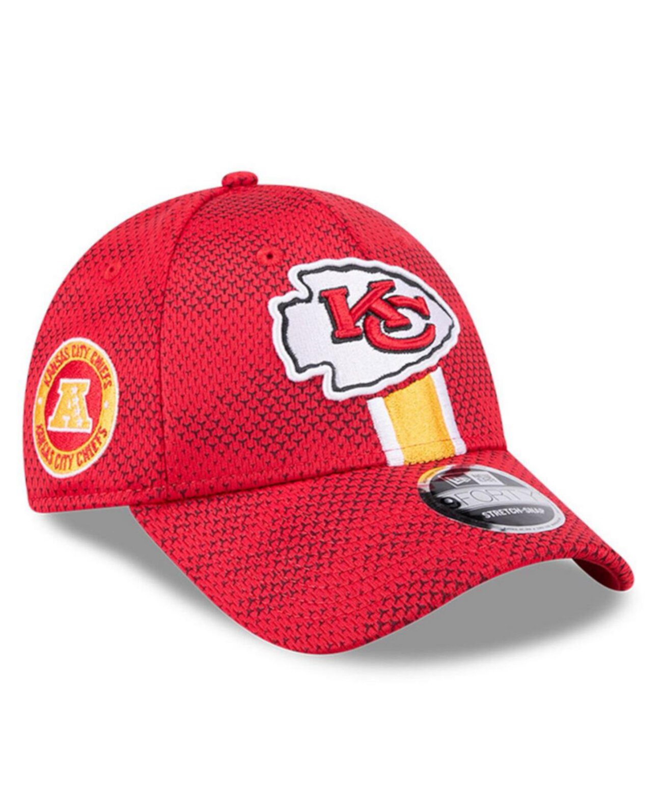 Кепка New Era Kansas City Chiefs 2024 NFL Sideline 9FORTY Stretch-Snap New Era