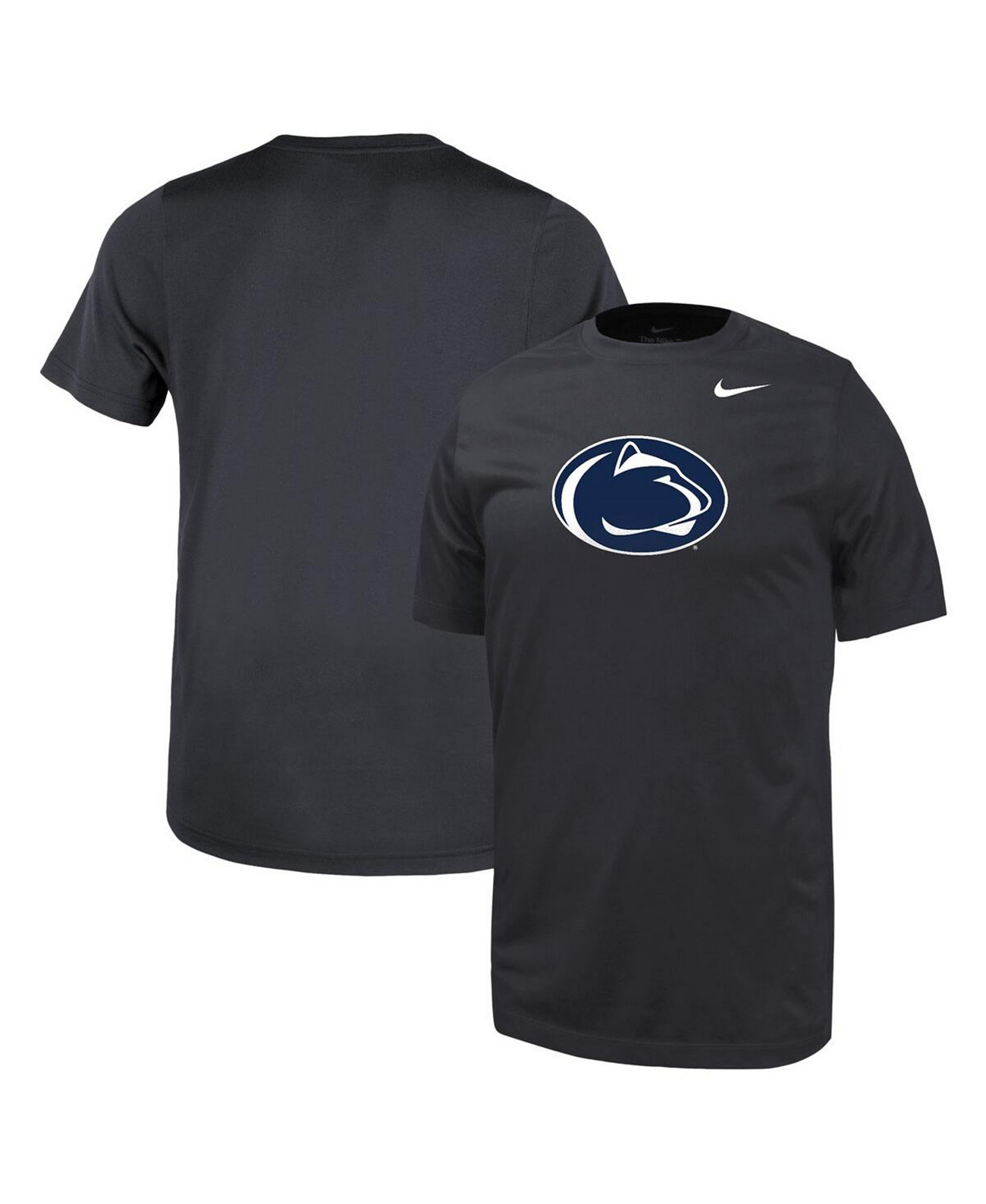 Big Boys and Girls Charcoal Penn State Nittany Lions Legend T-Shirt Nike