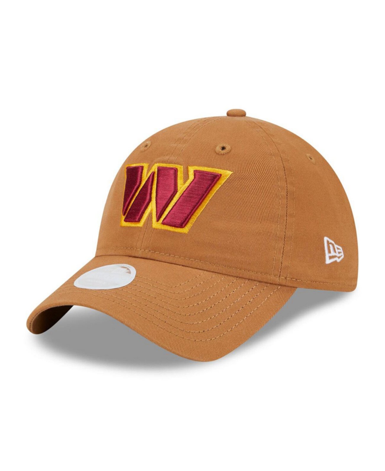 Бейсболка New Era Women's Brown Washington Commanders Main Core Classic 2.0 9TWENTY New Era