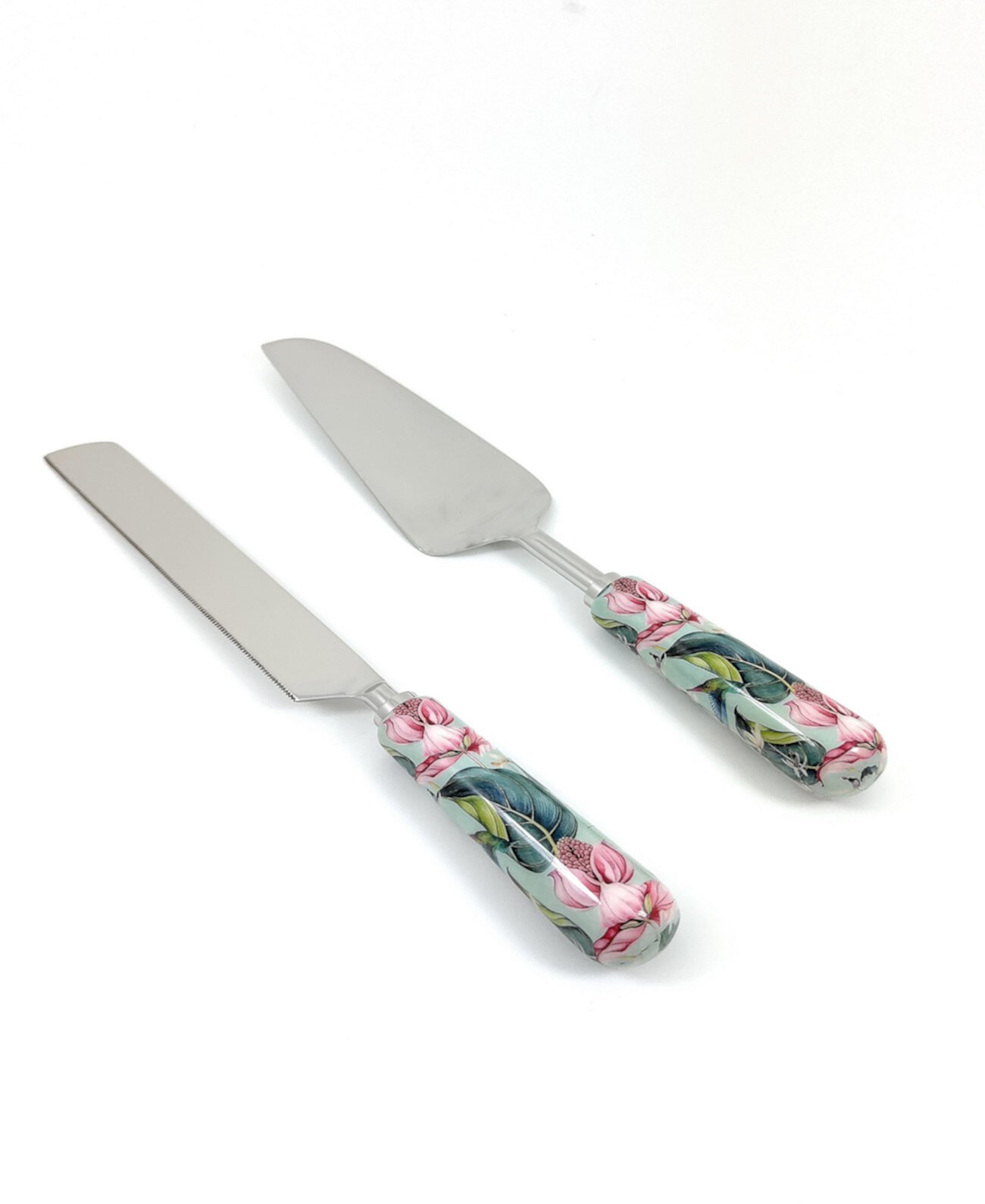 Floral 2-Pc. Cake Serving Set, for 2 Vibhsa