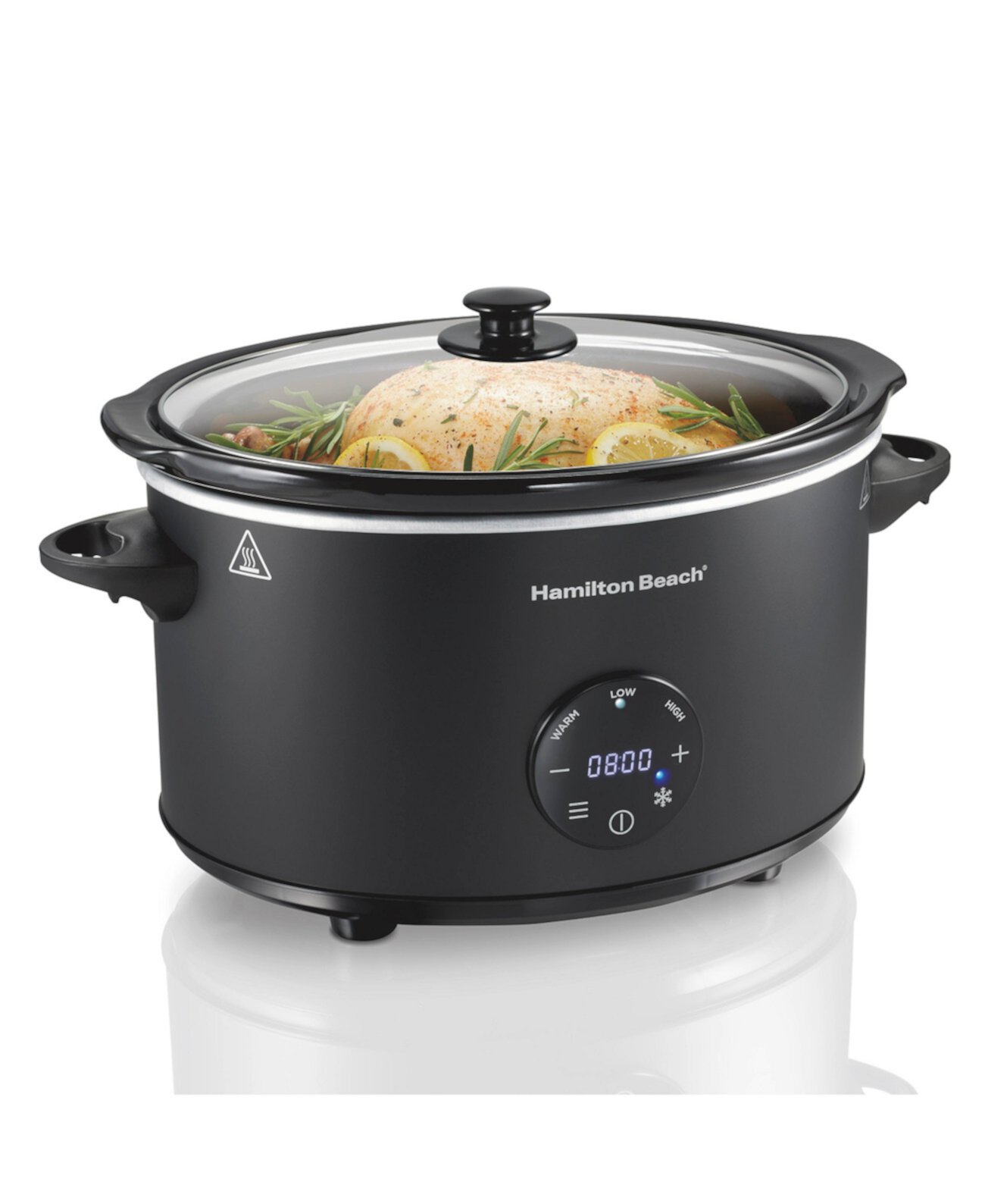 6 Quart Programmable Defrost Slow Cooker Hamilton Beach