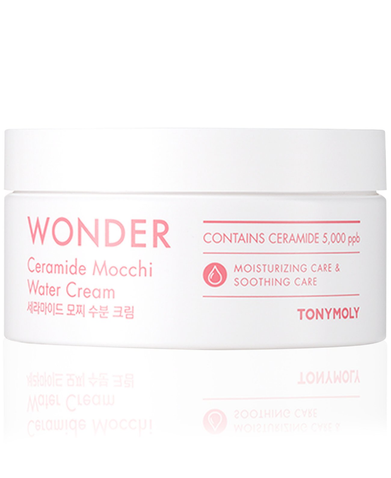 Увлажняющий крем Wonder Ceramide Mochi 300 мл с экстрактами алоэ и центеллы Tonymoly