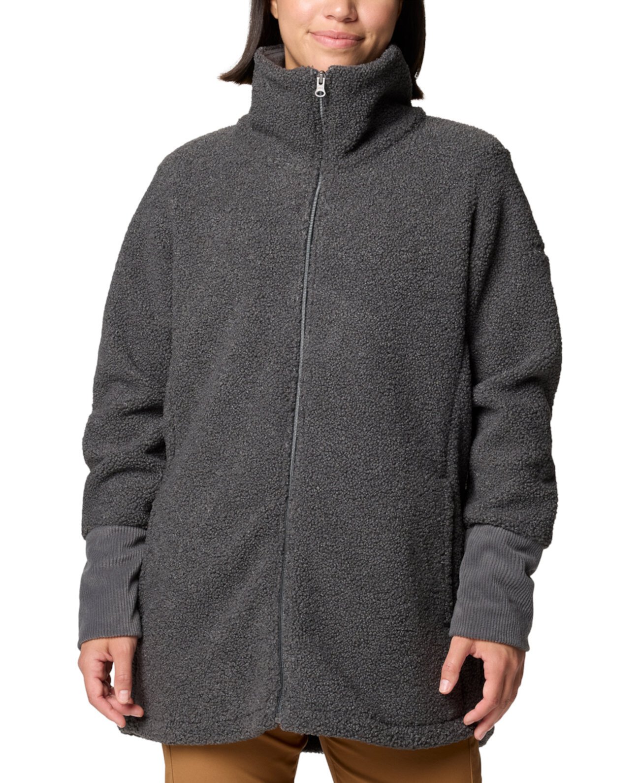 Женская Куртка Columbia Blue Point Creek Fleece с Полной Застёжкой Columbia