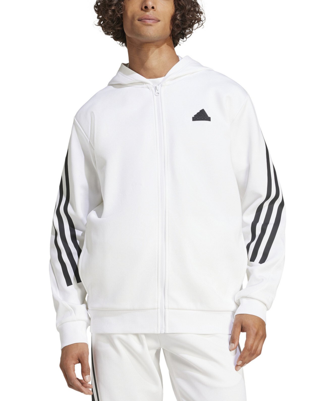 Мужская Ветровка и легкая куртка Adidas The Future Icons 3-Stripes Full-Zip Hoodie Adidas