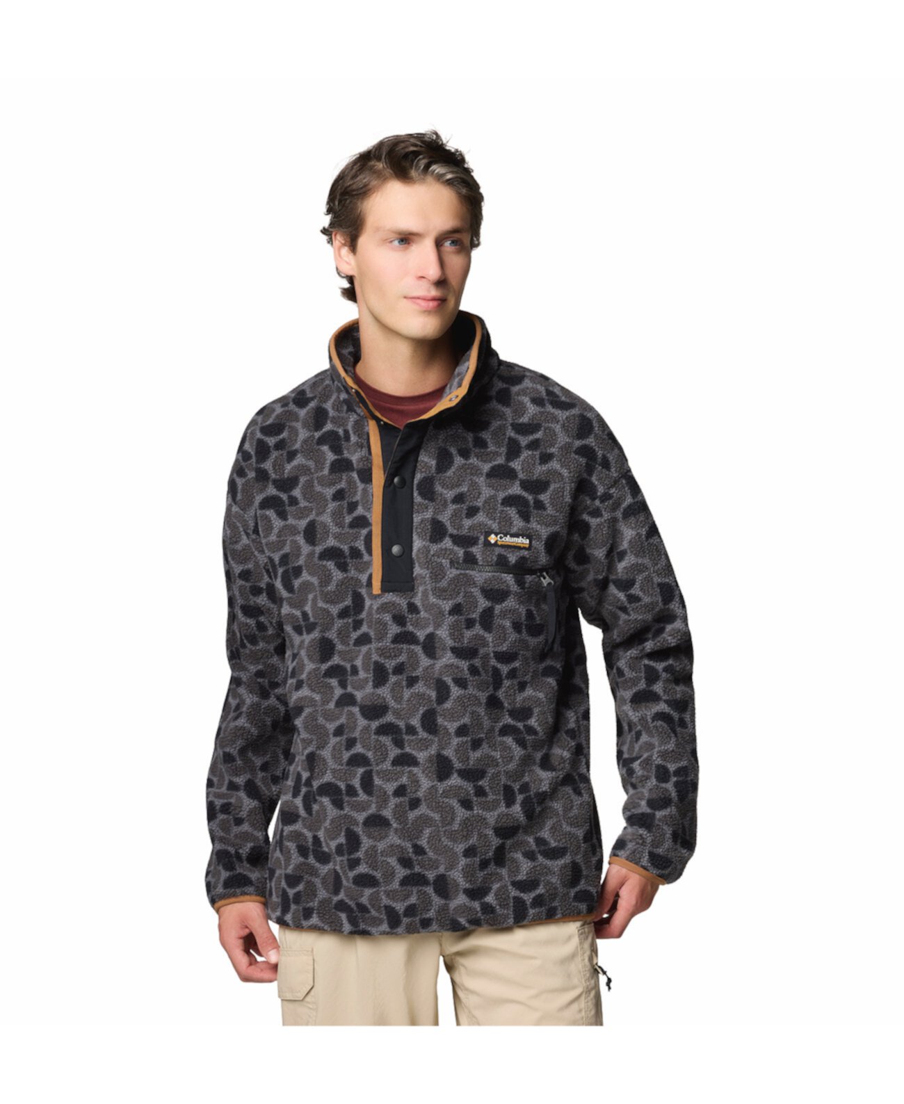 Мужская Толстовка Columbia Helvetia™ II Printed Half Snap Fleece Columbia