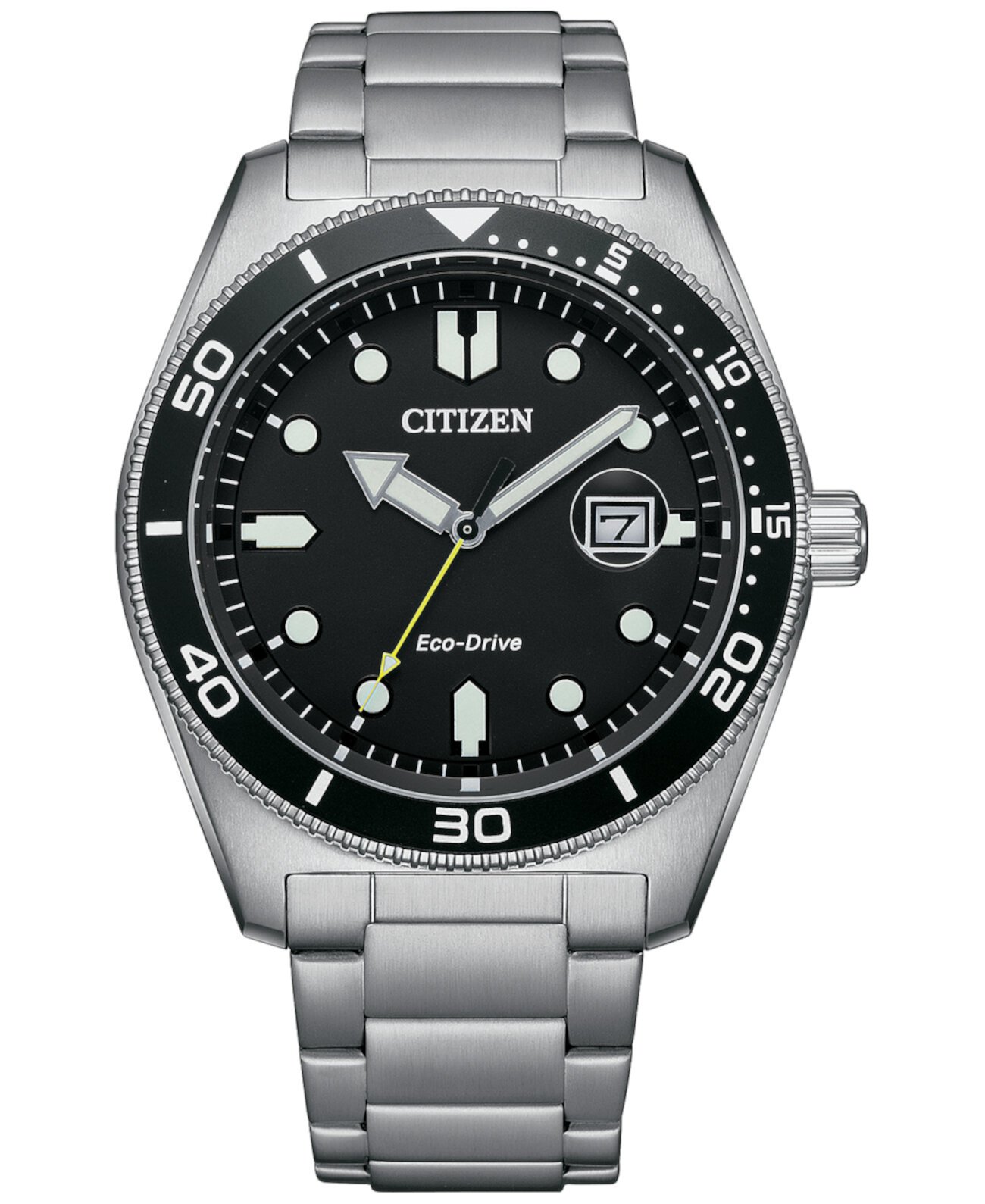 Механические часы Citizen Eco-Drive с браслетом из нержавеющей стали, 43 мм Citizen