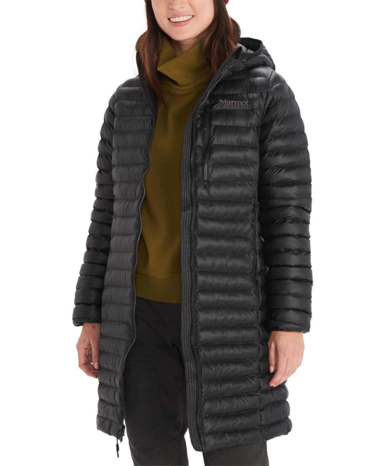 Женская Повседневная куртка Marmot Echo Featherless Hooded Long Jacket Marmot