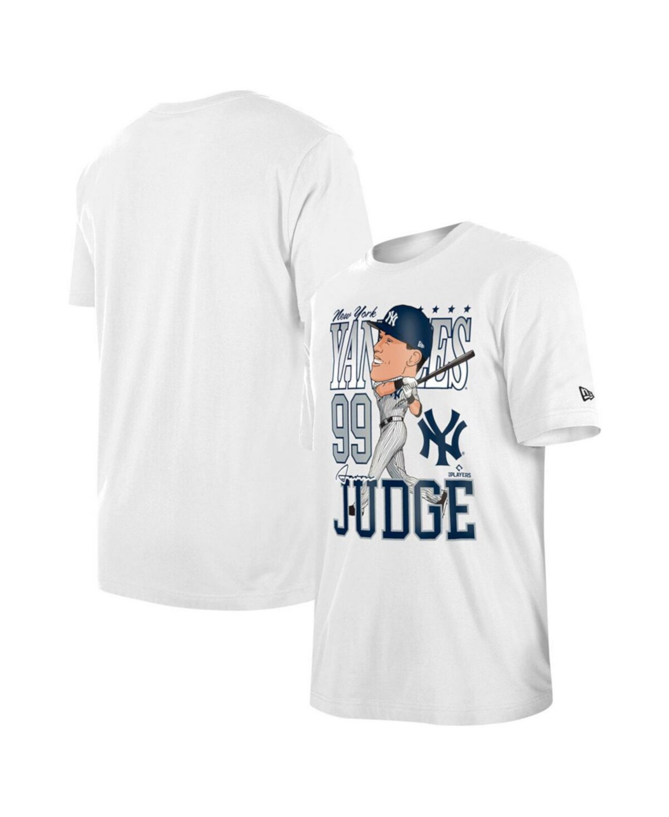 Мужская Футболка New Era Aaron Judge White New Era