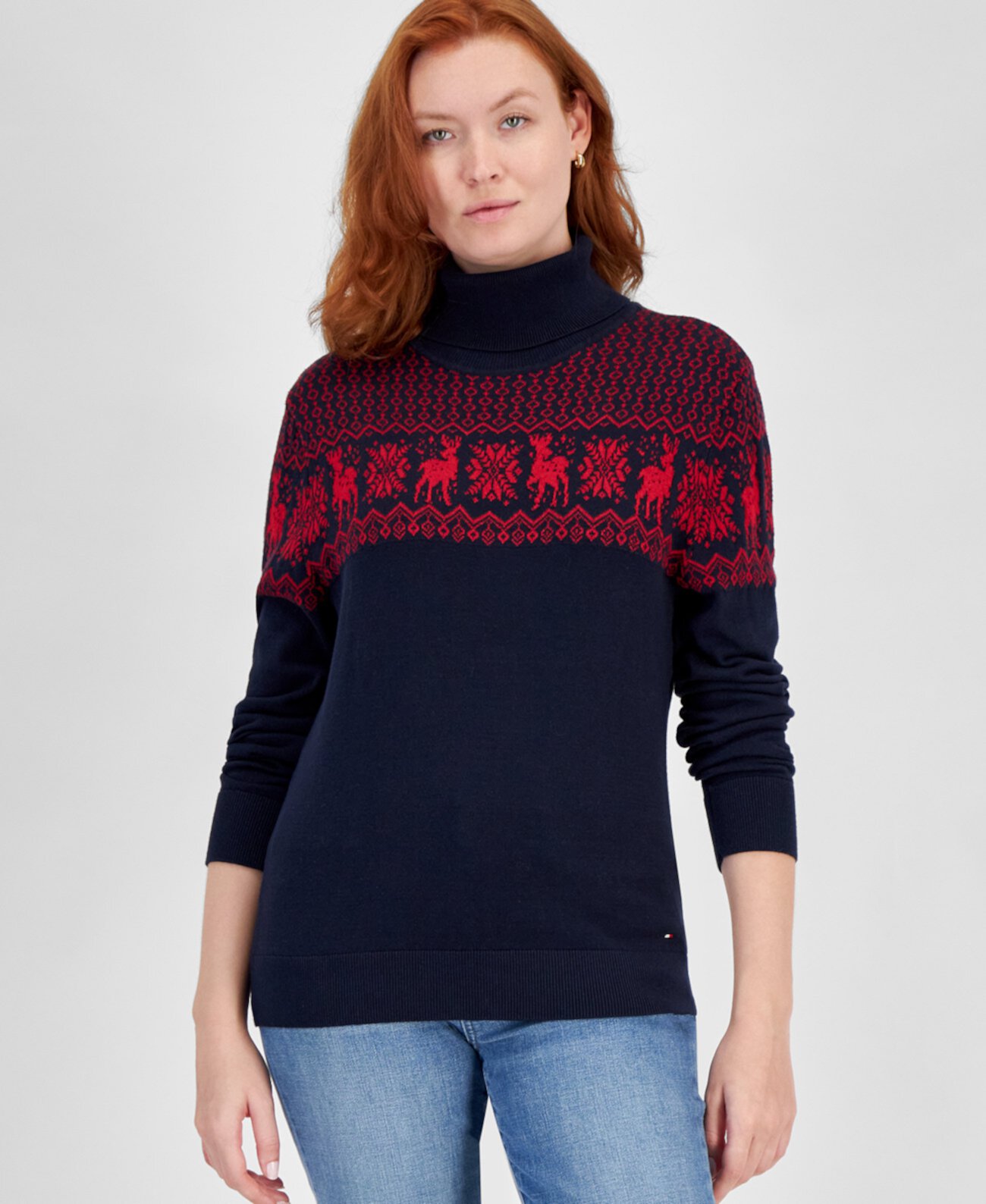 Женский Пуловер Tommy Hilfiger Snowflake Stella Tommy Hilfiger