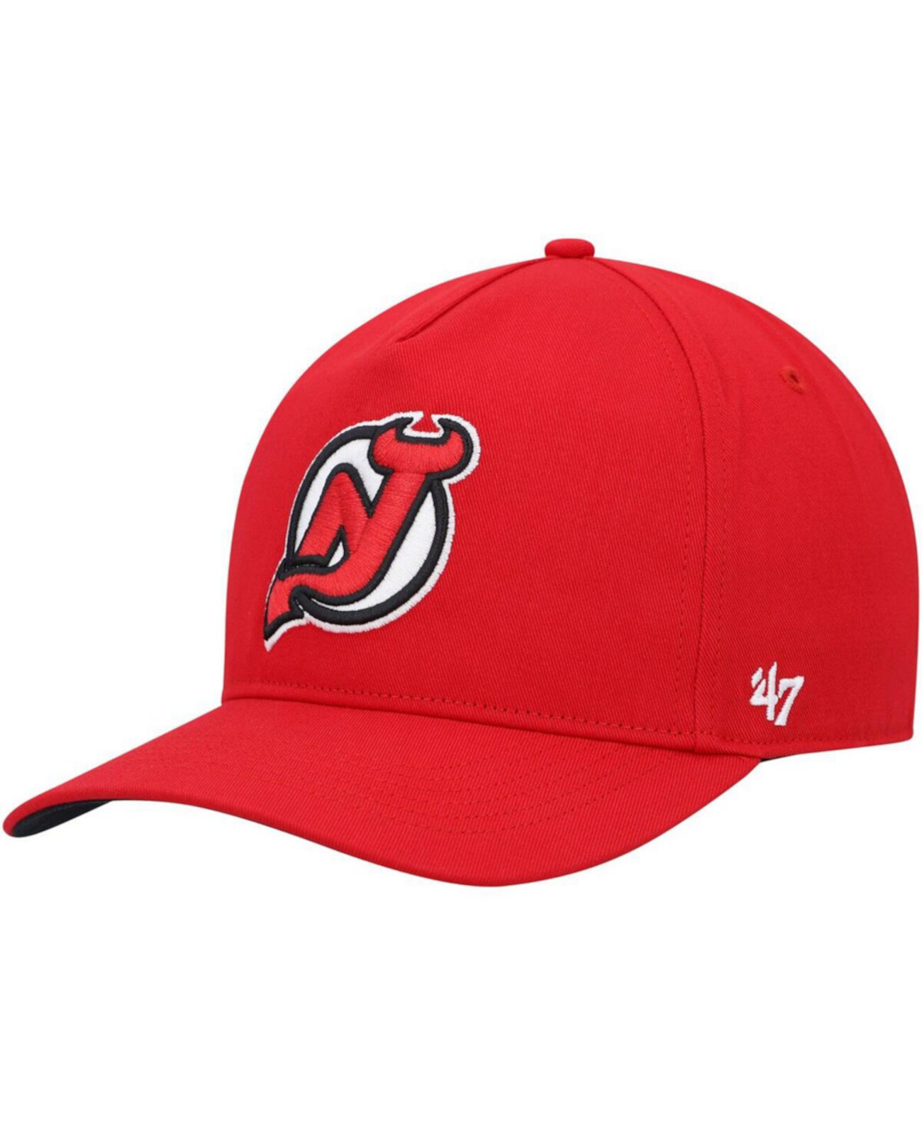 Бейсболка '47 Brand Мужская Красная New Jersey Devils Primary Hitch Snapback '47 Brand