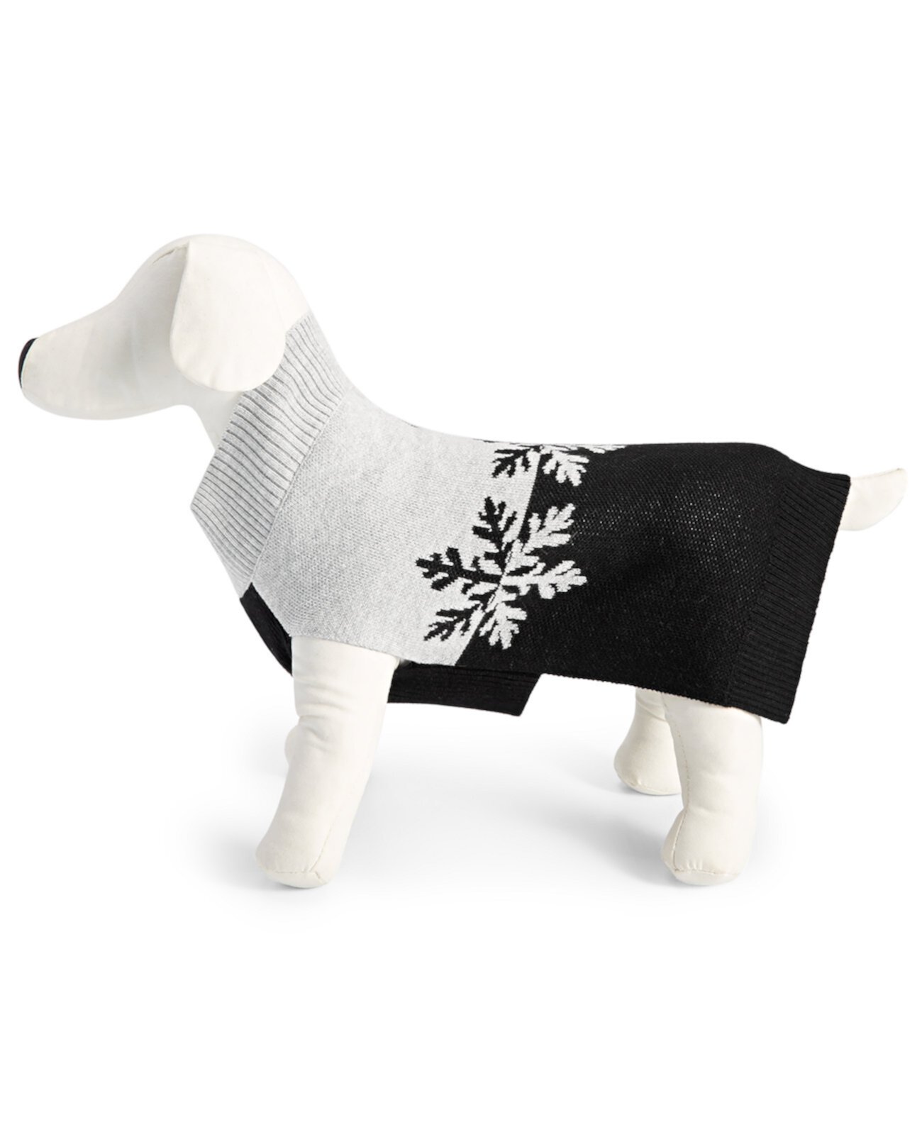 Унисекс Пуловер Holiday Lane Colorblocked Snowflake Pet Holiday Lane