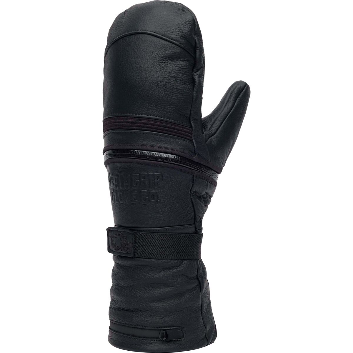 Утеплённые митенки Zombie Long Cut из натуральной кожи с PrimaLoft® Gold Deathgrip Glove Co.