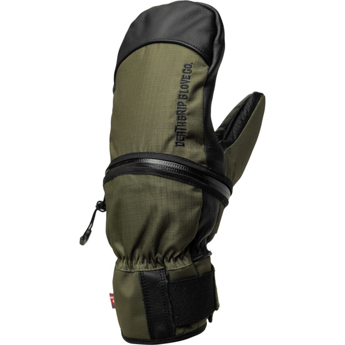 Перчатки Werewolf Mitten с утеплителем PrimaLoft Gold 170г, водоотталкивающие, для горнолыжного спорта Deathgrip Glove Co.