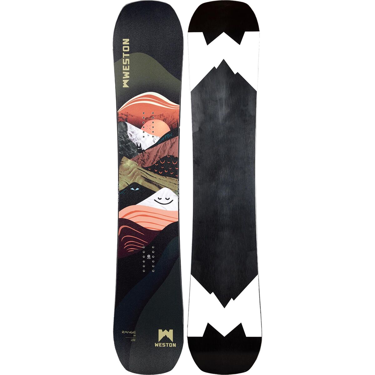 Сноуборд Weston Range Snowboard x Turbo Bambi - LE -2025 Weston