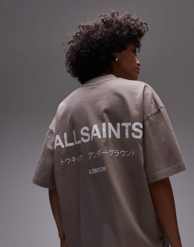 Женская Футболка AllSaints Underground AllSaints