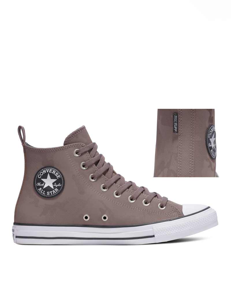 Мужские Повседневные кроссовки Converse Chuck Taylor All Star Tectuff Waterproof Camo в коричневом Converse