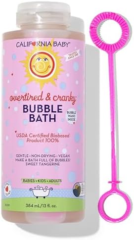 California Baby Overtired and Cranky Aromatherapy Bubble Bath 13 oz. California Baby