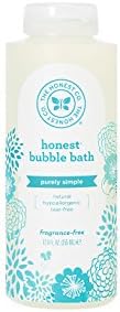 The Honest Company Purely Simple Bubble Bath, Fragrance Free, 12 Fluid Ounce The Honest Company