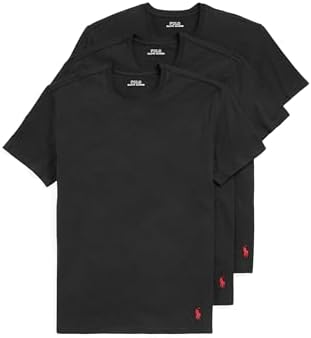 POLO RALPH LAUREN Men's 4d Flex Cooling Ventilation Cotton Modal Crew Undershirts Polo Ralph Lauren