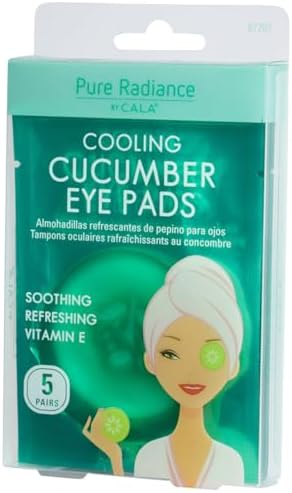 Cala Cooling cucumber eye pads 5 count, 5 Count Cala