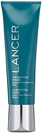 Lancer Skincare The Method: Polish Facial Exfoliator, Daily Exfoliating Face Wash with Natural Minerals, Polish Normal-Combination Skin, 2 Fluid Ounces Lancer