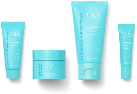 TULA Skin Care On the Go Best Sellers Travel Kit Tula