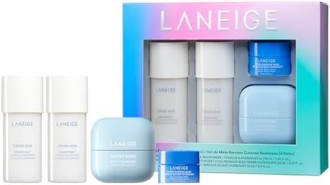 LANEIGE Cream Skin Refillable Toner & Moisturizer with Ceramides and Peptides: Korean Milky Toner, Amino Acid, Nourish, Hydrate, Barrier-Boosting, Visibly Firm Laneige