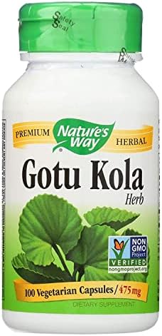 Natures Way Gotu Kola Herb Vegetarian Capsule, 100 ct Nature's Way