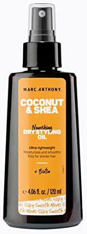 Marc Anthony Coconut Oil Dry Styling Oil 4.05oz Pump (3 Pack) Marc Anthony