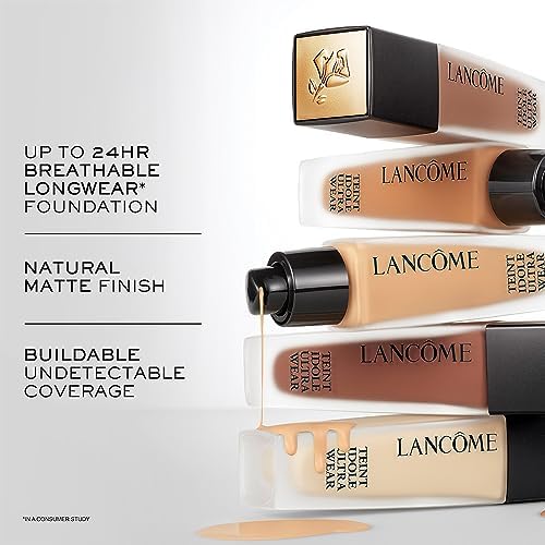 Lancôme Teint Idole Ultra Wear Buildable Full Coverage Foundation - Longwearing & Waterproof - Natural Matte Finish Lancome