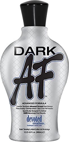 Крем для загара Dark AF с DHA и антиоранжевой технологией, 365 мл Devoted Creations