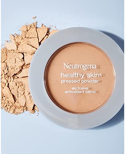 Neutrogena Healthy Skin Pressed Makeup Powder Compact with Antioxidants & Pro Vitamin B5, Fair 10,.34 oz, Pack of 2 Neutrogena