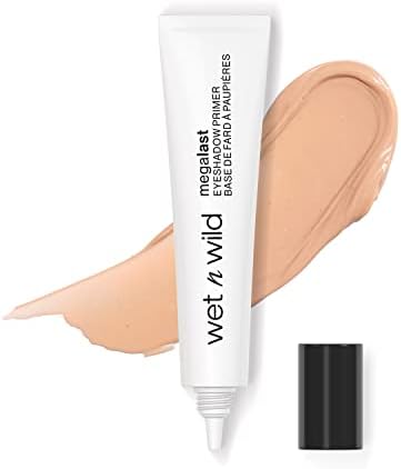 wet n wild Megalast Eyeshadow Primer, lightweight formula, inflused with Vitamin E Wet n Wild