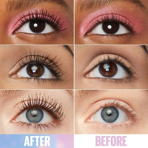 Maybelline Lash Sensational Sky High Waterproof Mascara Makeup, Volumizing, Lengthening, Defining, Curling, Multiplying, Buildable Formula, Very Black, 1 Count MAYBELLINE