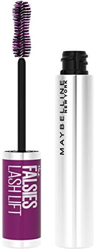 Maybelline The Falsies Lash Lift Washable Mascara Volumizing, Lengthening, Lifting, Curling, Multiplying, Eye Makeup, Blackest Black, 1 Count MAYBELLINE