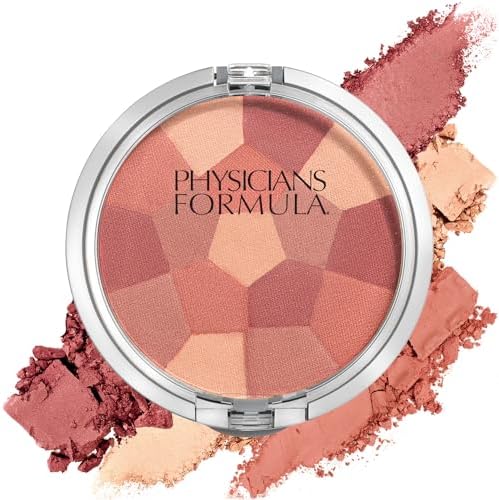 Physicians Formula Powder Palette Multi-Colored Blush Powder Blushing Natural, Dermatologist Tested Physicians Formula